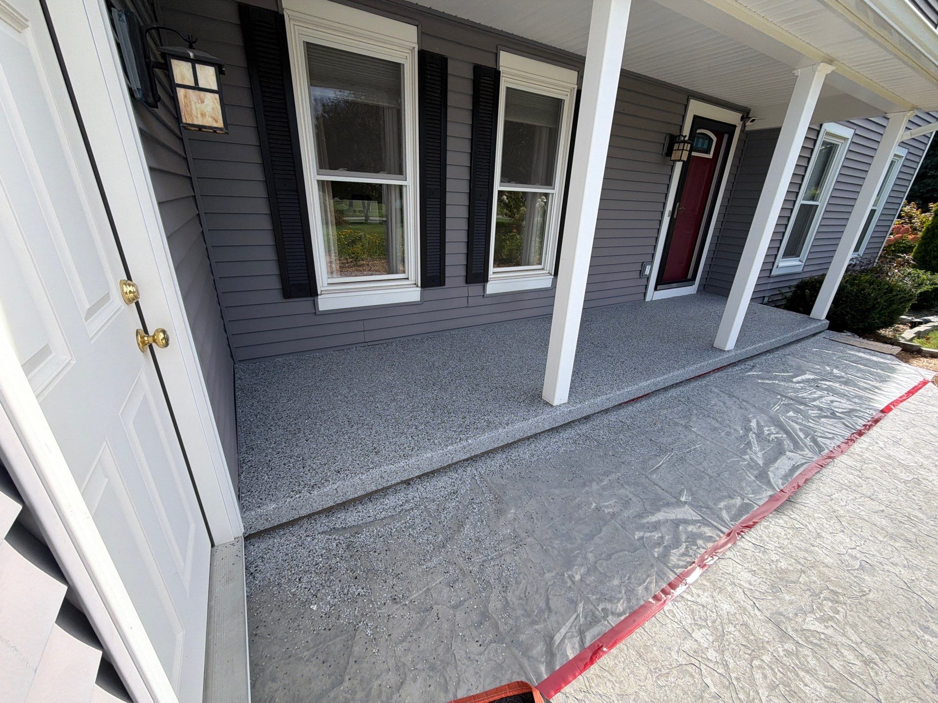 Vintage Silverado Porch Coating by NG Masonry & Construction LLC