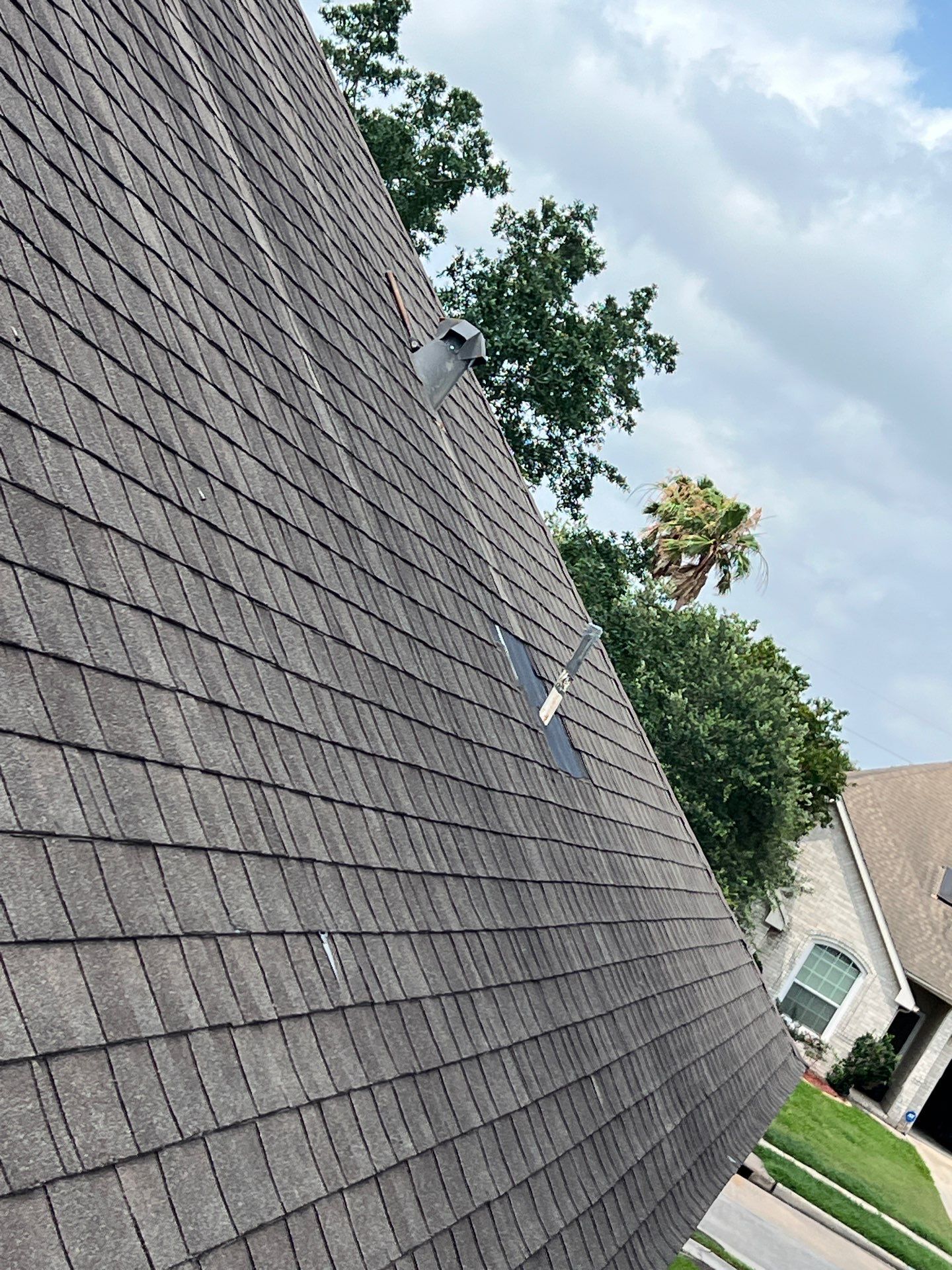 Hail Damage using Owen's Corning Duration (Lifetime) Shingles by Roof Repair Company
