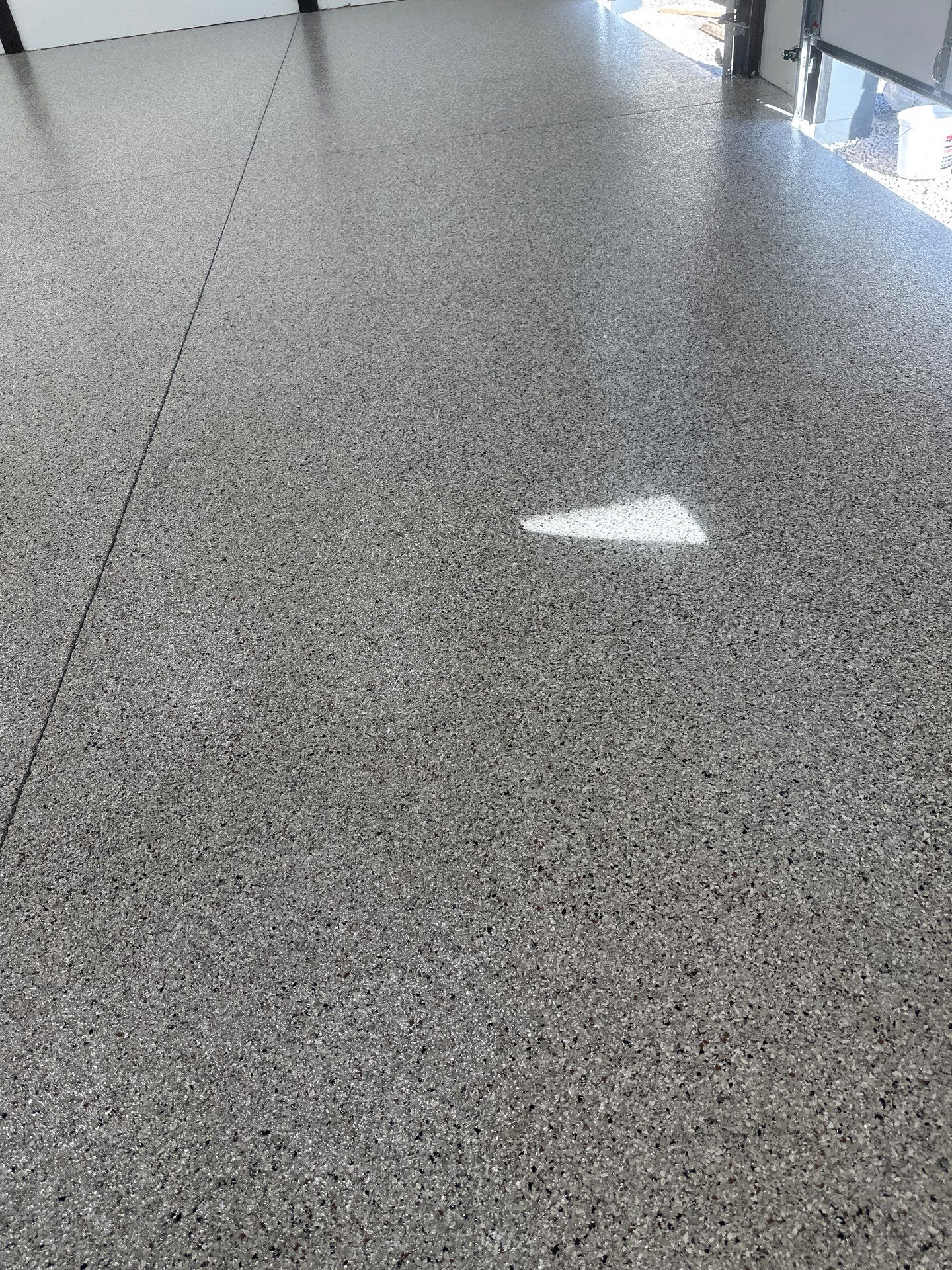 Garage Floor Coating using Coyote