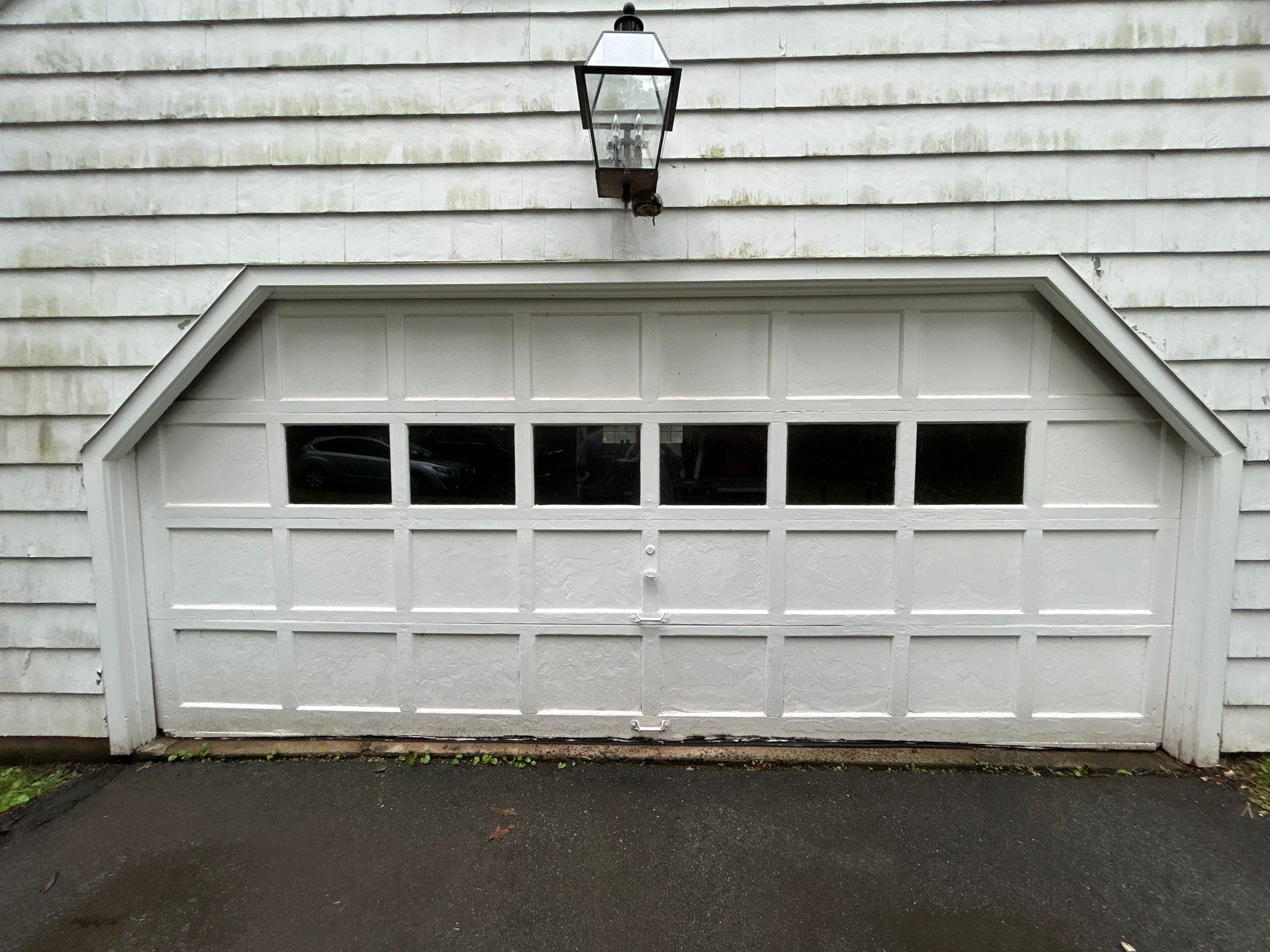 Modern Garage Door Upgrade with Amarr Olympus by DiGiorgi Roofing and Siding Inc