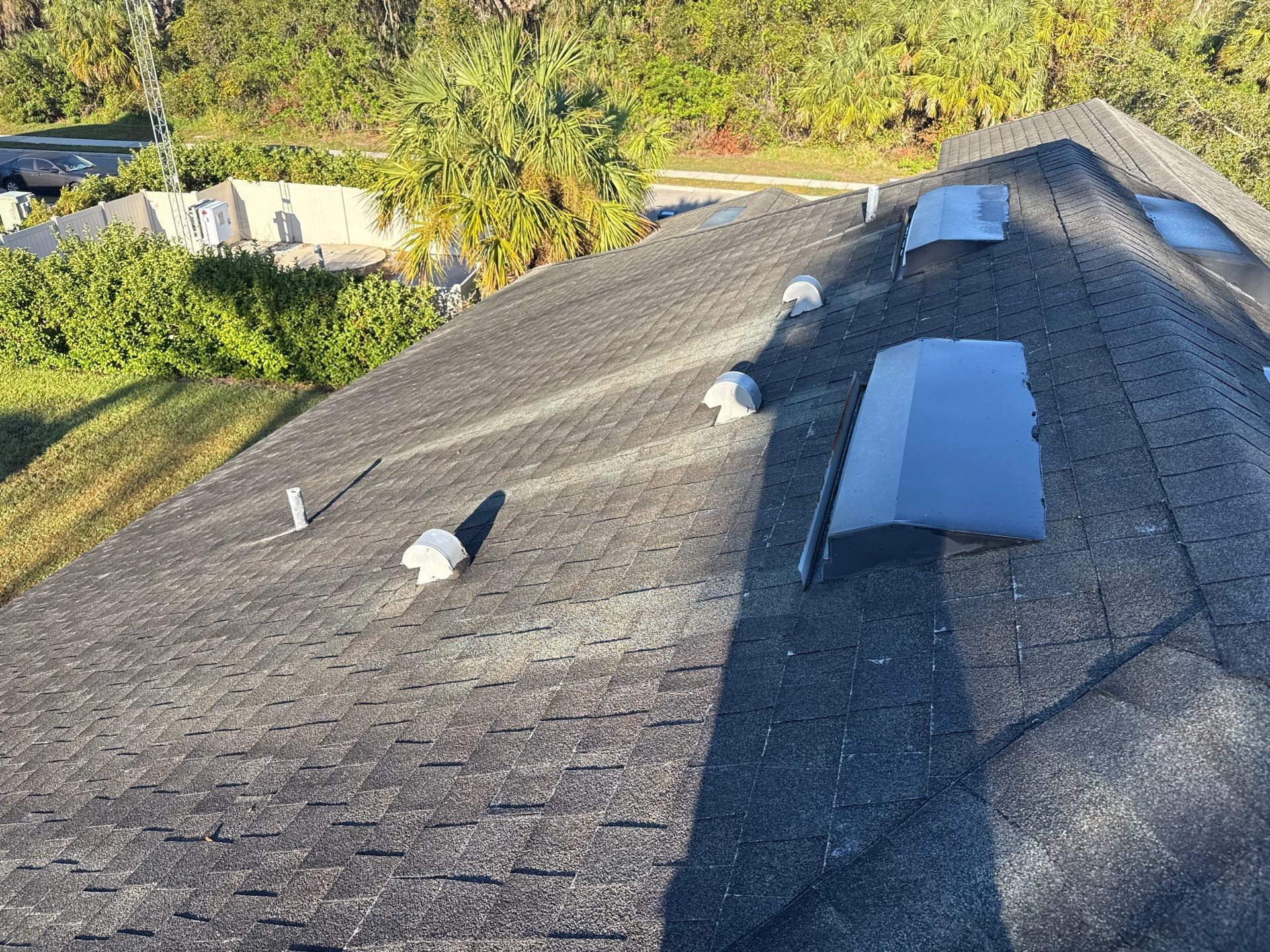 Asphalt Shingle Roof & Fascia Cleaning in Old Mill Preserve, Palmetto, FL | Sunshine AquaWash by Sunshine AquaWash