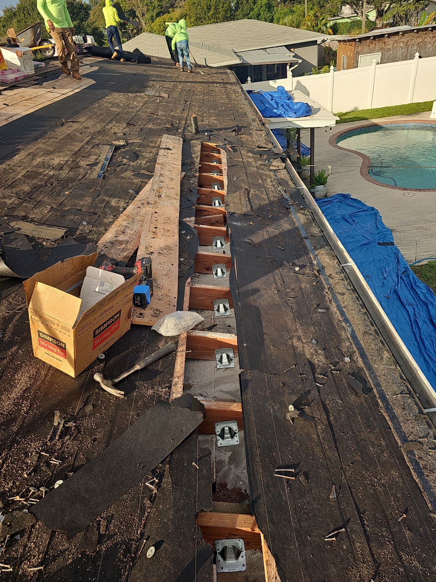 Project in St. Petersburg 33713 by Mitchell Roofing Company LLC 