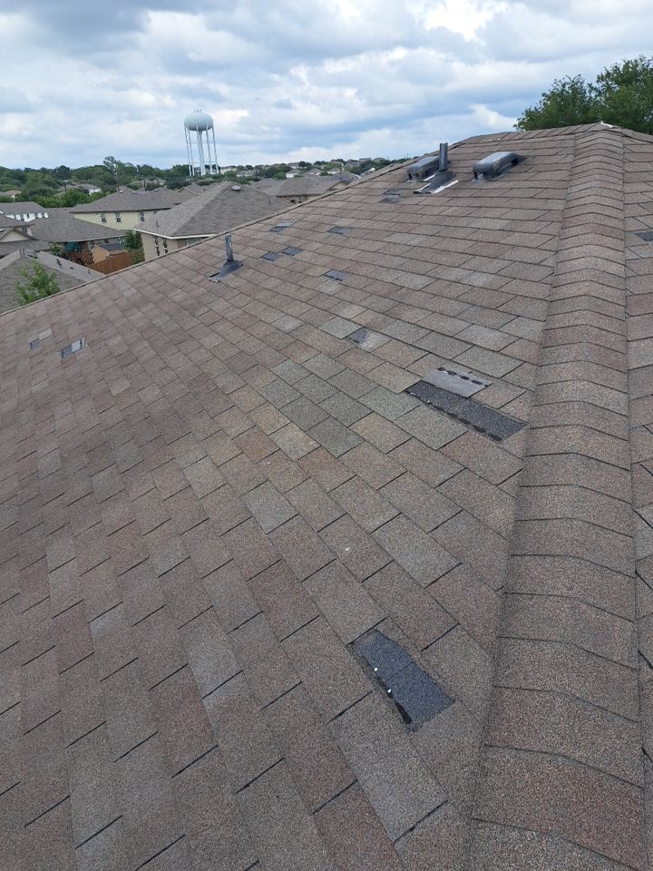 Reroof w/ window repairs by Heaven Sent Roofing, LLC 