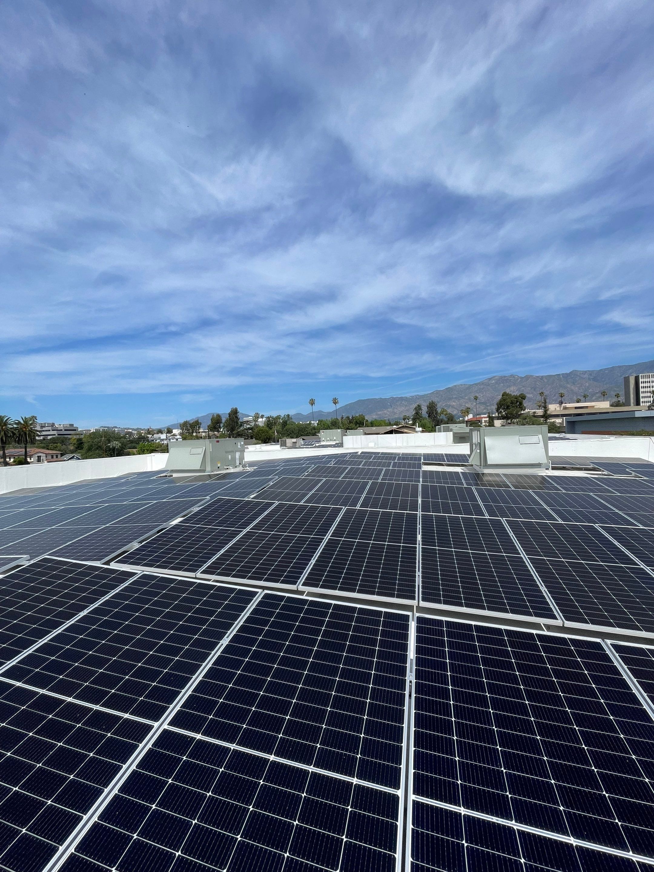 Commercial Solar Panel Cleaning by Palm Coast Solar Cleaning