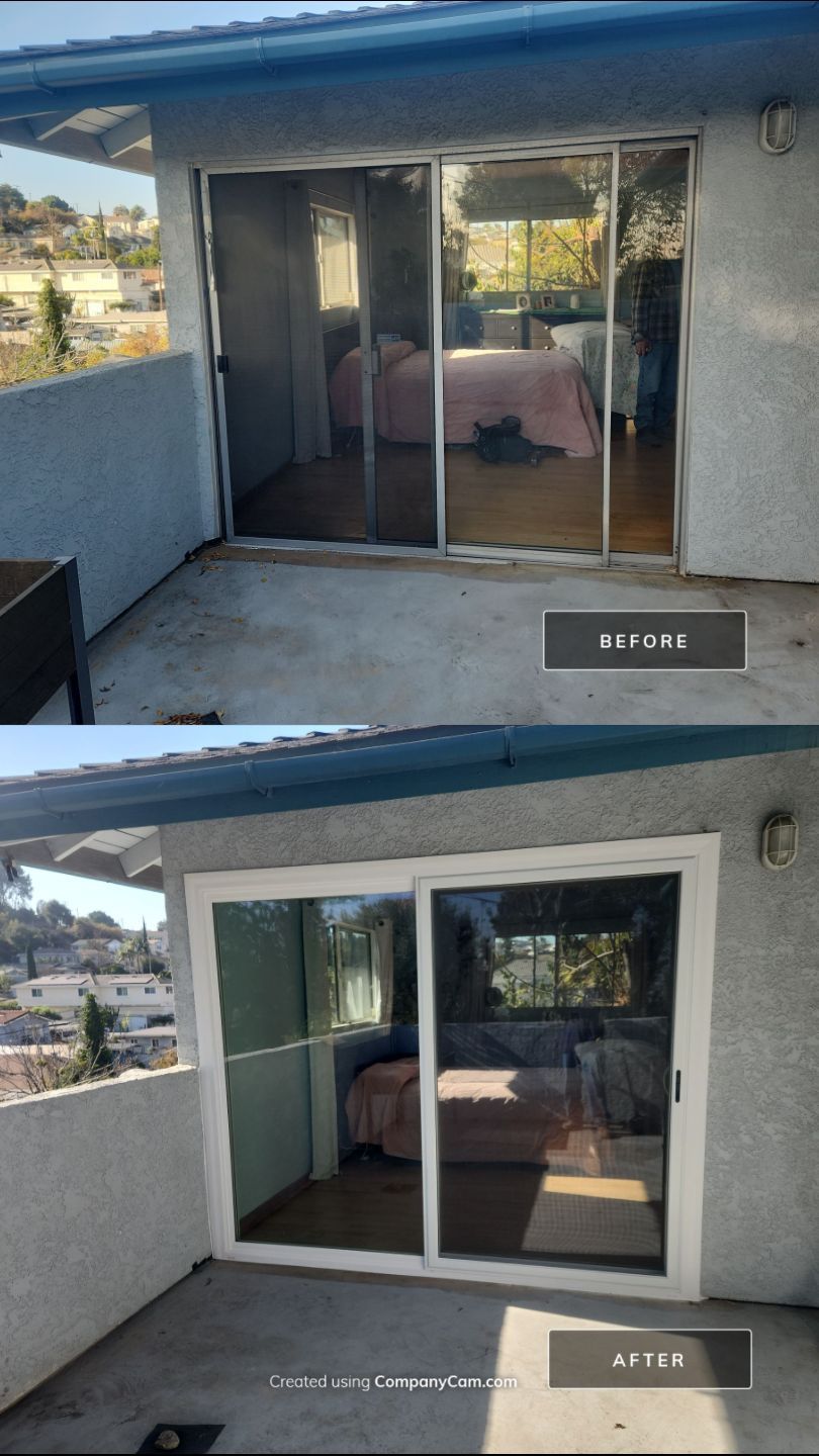 Patio Door Installation using Crystal Windows - Vinyl Windows and Patio Doors by American Window Company
