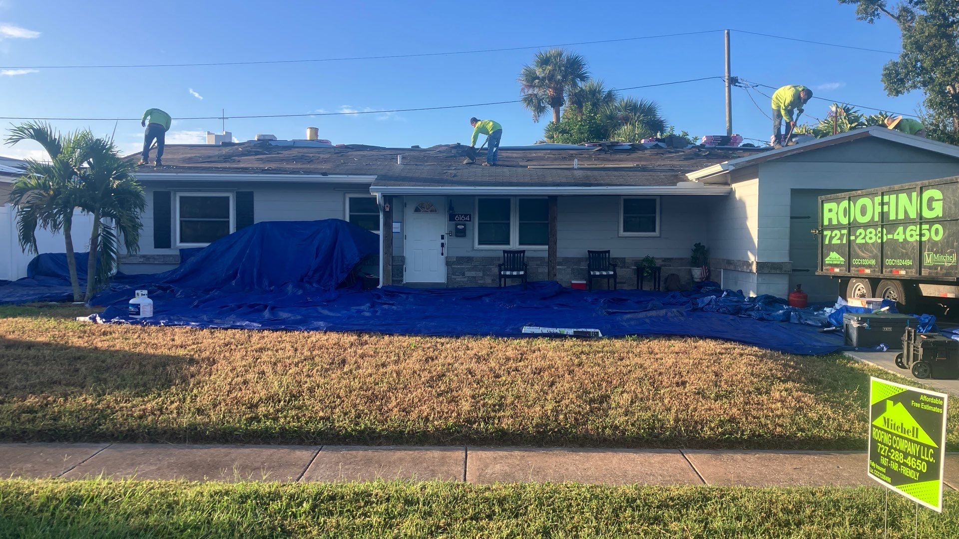Project in St. Petersburg 33710 by Mitchell Roofing Company LLC