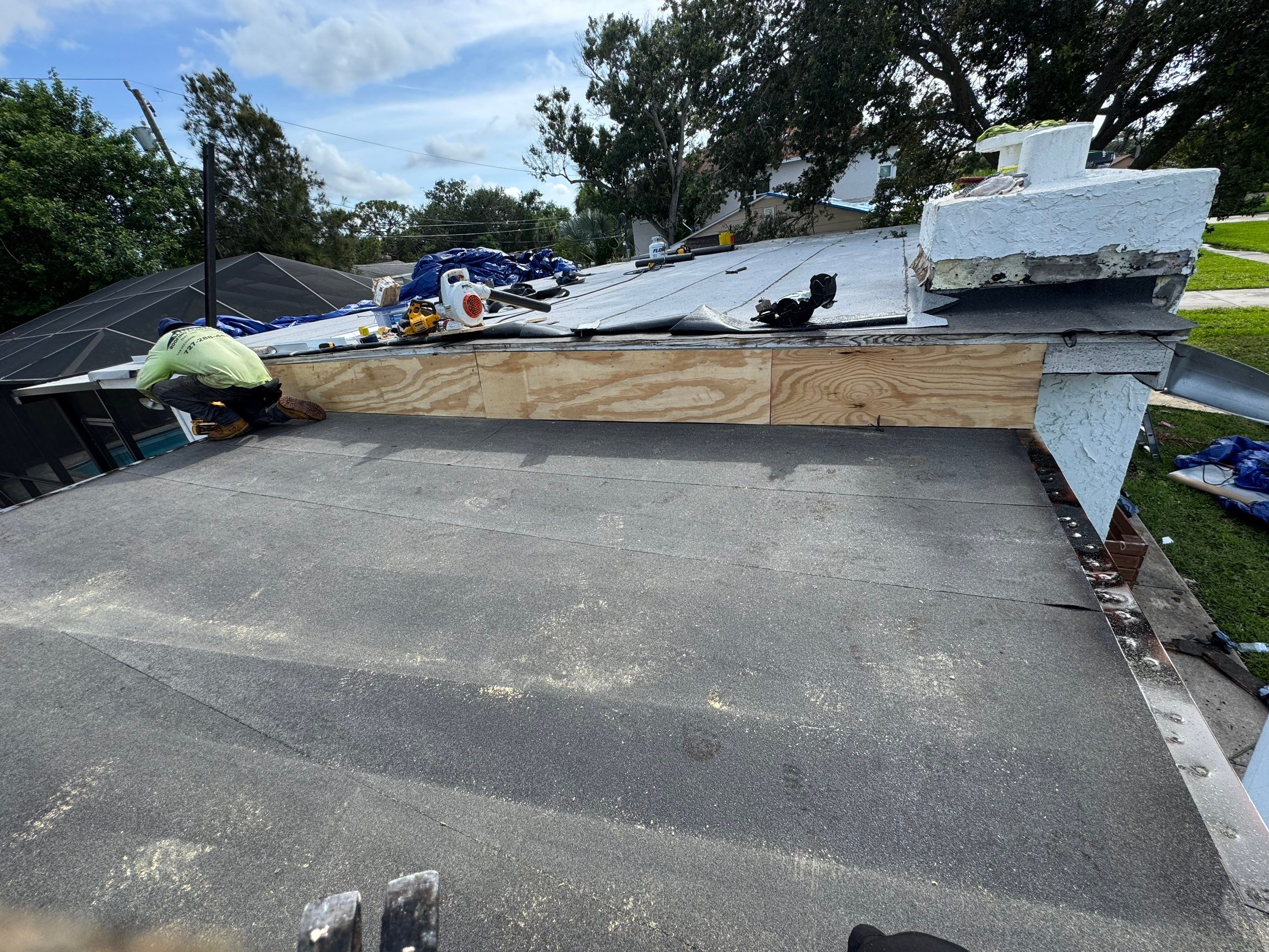 Project in St. Petersburg 33702 by Mitchell Roofing Company LLC 