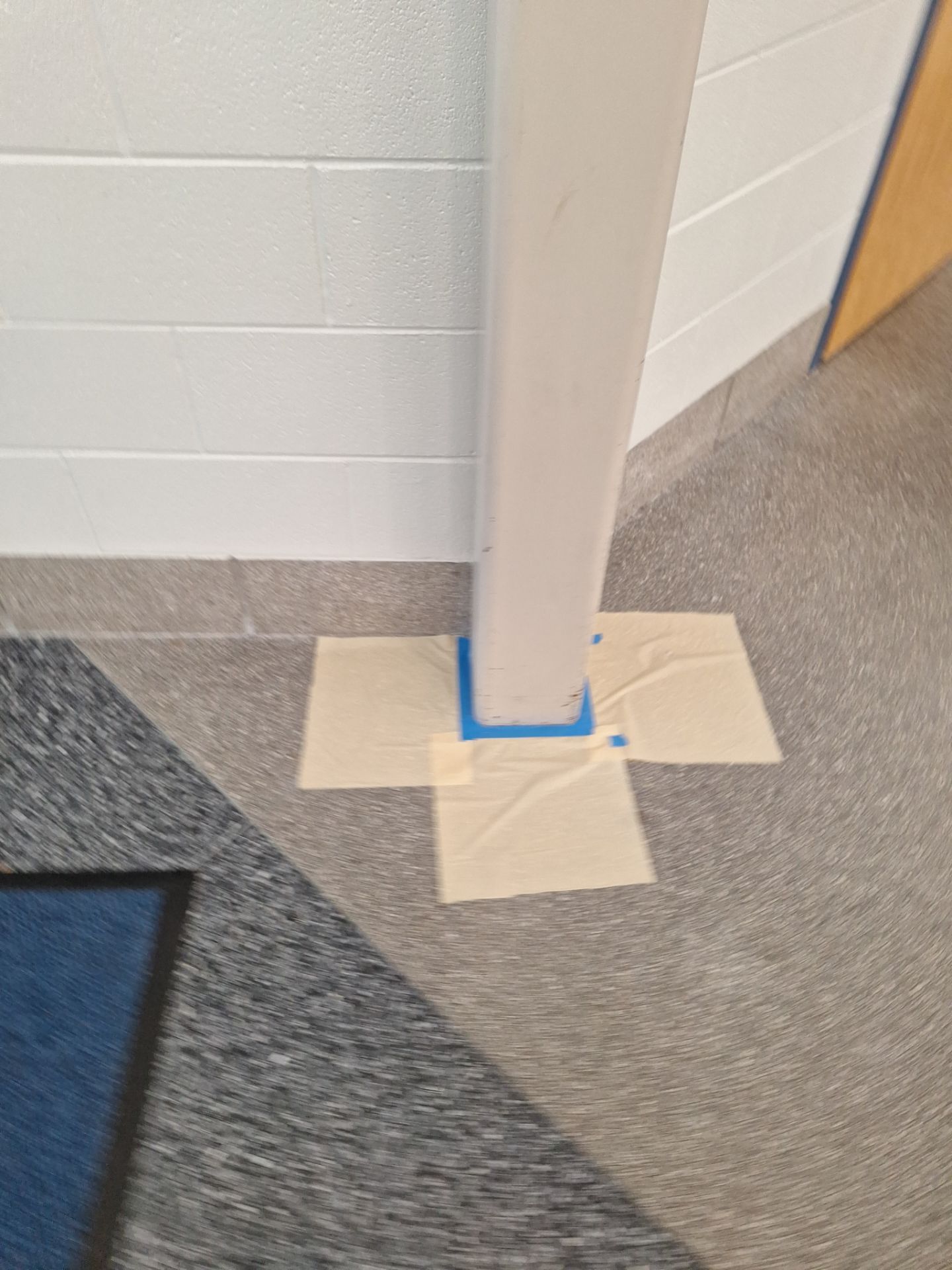 Interior Drywall Patching and repainting for Oakridge School district! by Gordon Painting