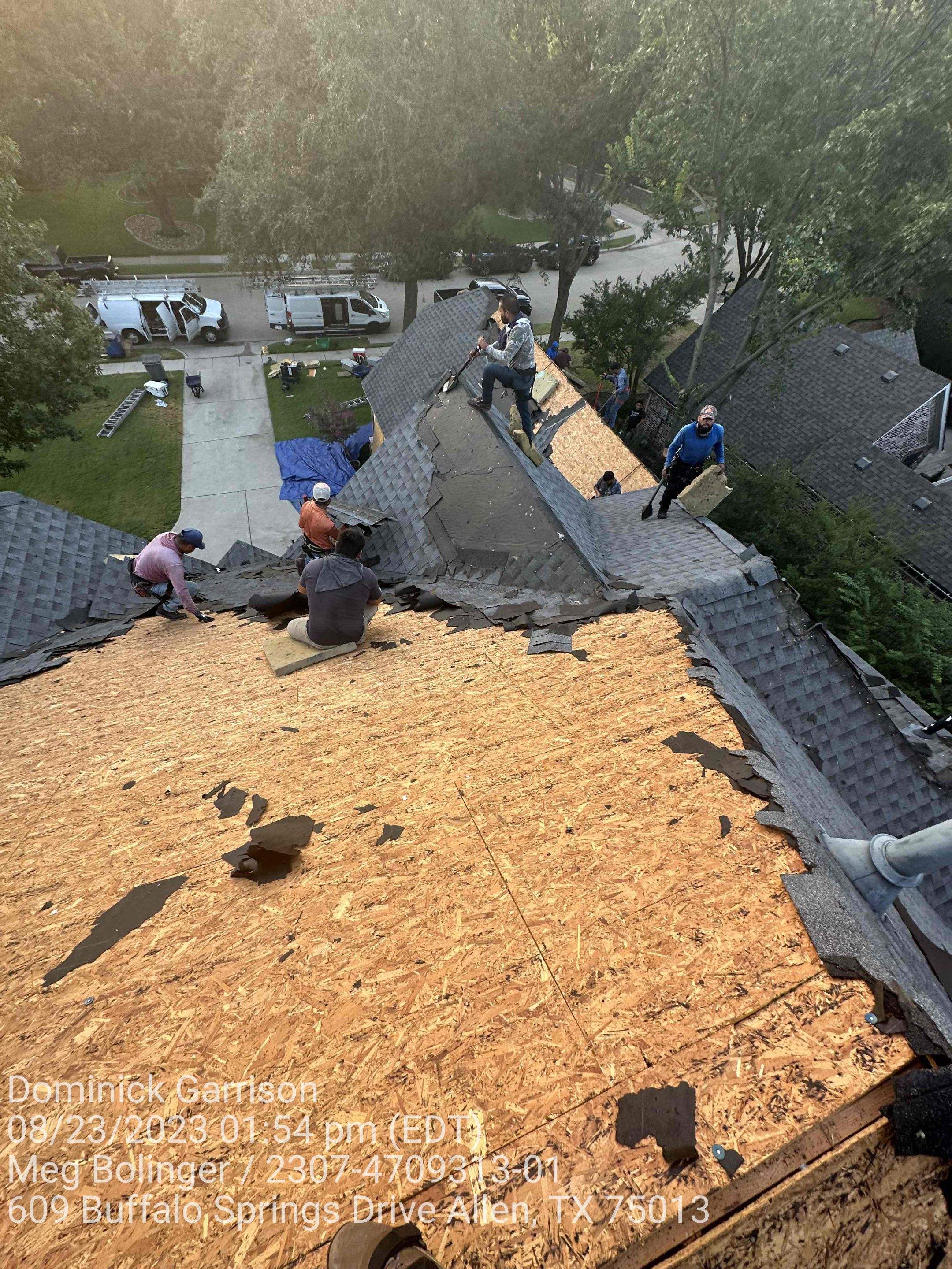Project in Allen  by Zeus Exteriors