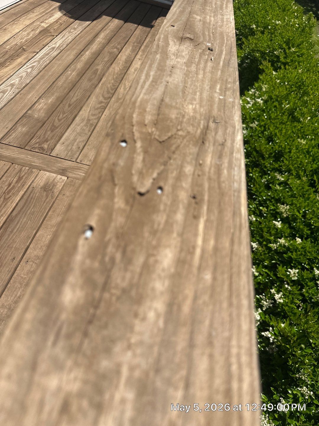 Deck using Wood Sealant by DuraSeal