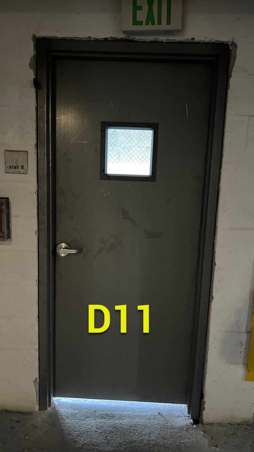 Commercial Stairwell Door Replacement & Hollow Metal Door Retrofit – Pompano Beach High-Rise by The Door Doctor of South Florida, Inc.