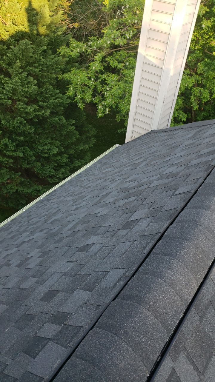 Great Falls: CertainTeed Landmark Pro Designer Shingles in Max Def Moire Black by RM Banning, Inc.