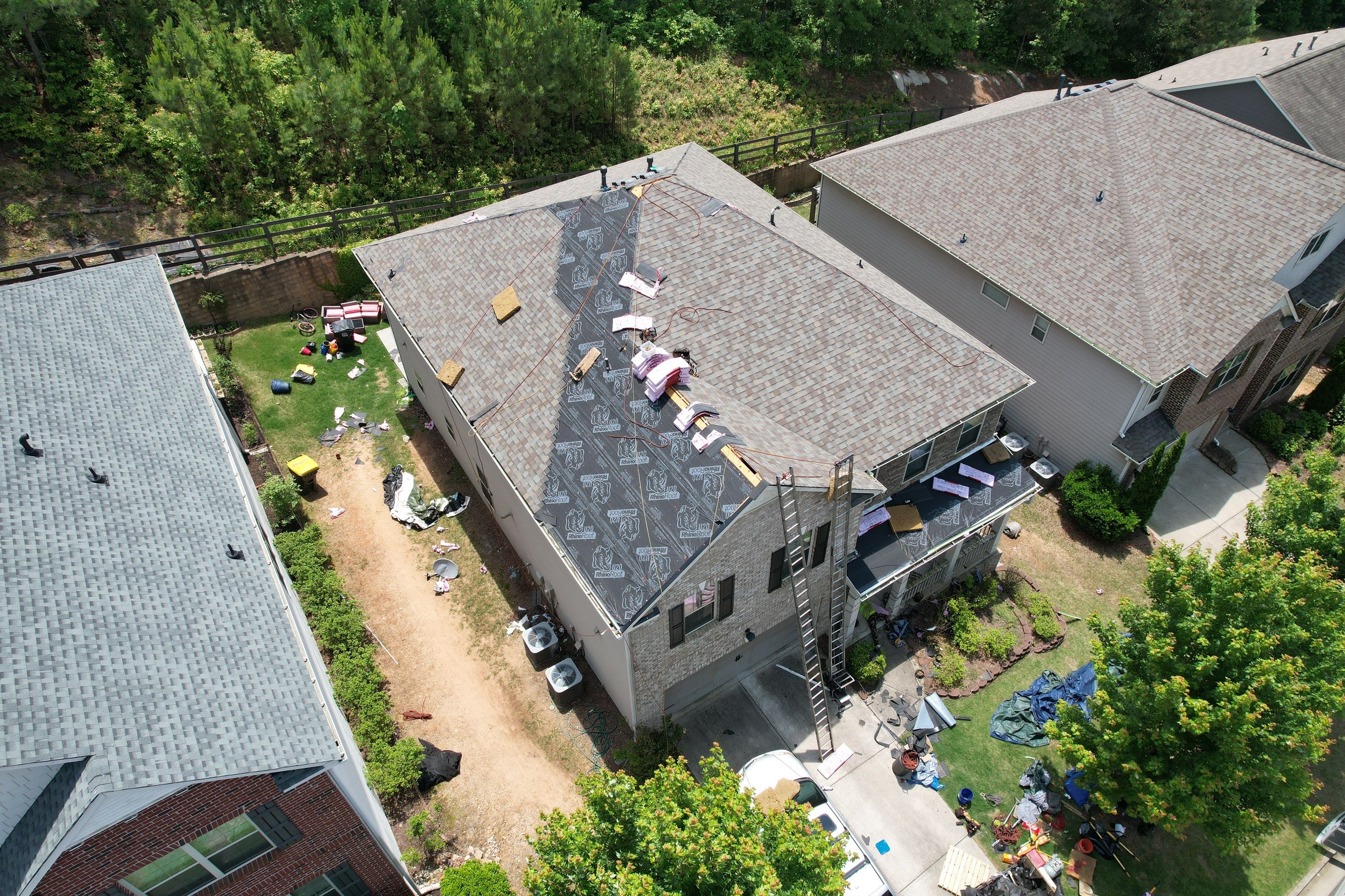 Residential Roofing Installation using Owens Corning by Inspector Roofing and Restoration