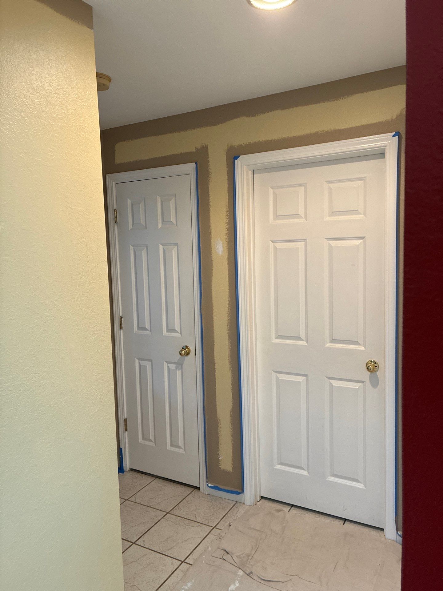 Neutral Interior Wall Repainting and Color Transformation in Whitehall Michigan by Gordon Painting