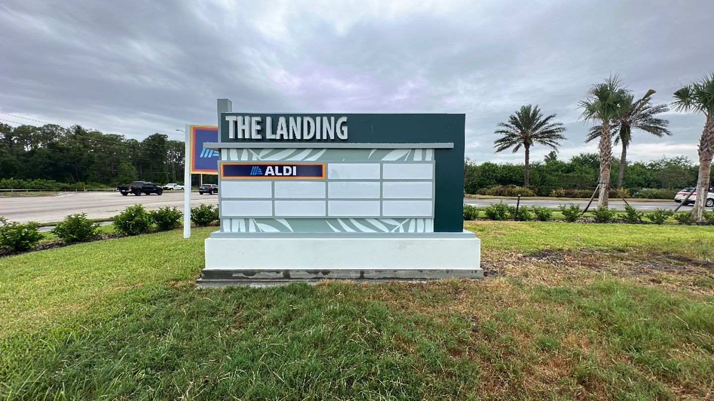 Monument Signs for The Landing by SignCrafters