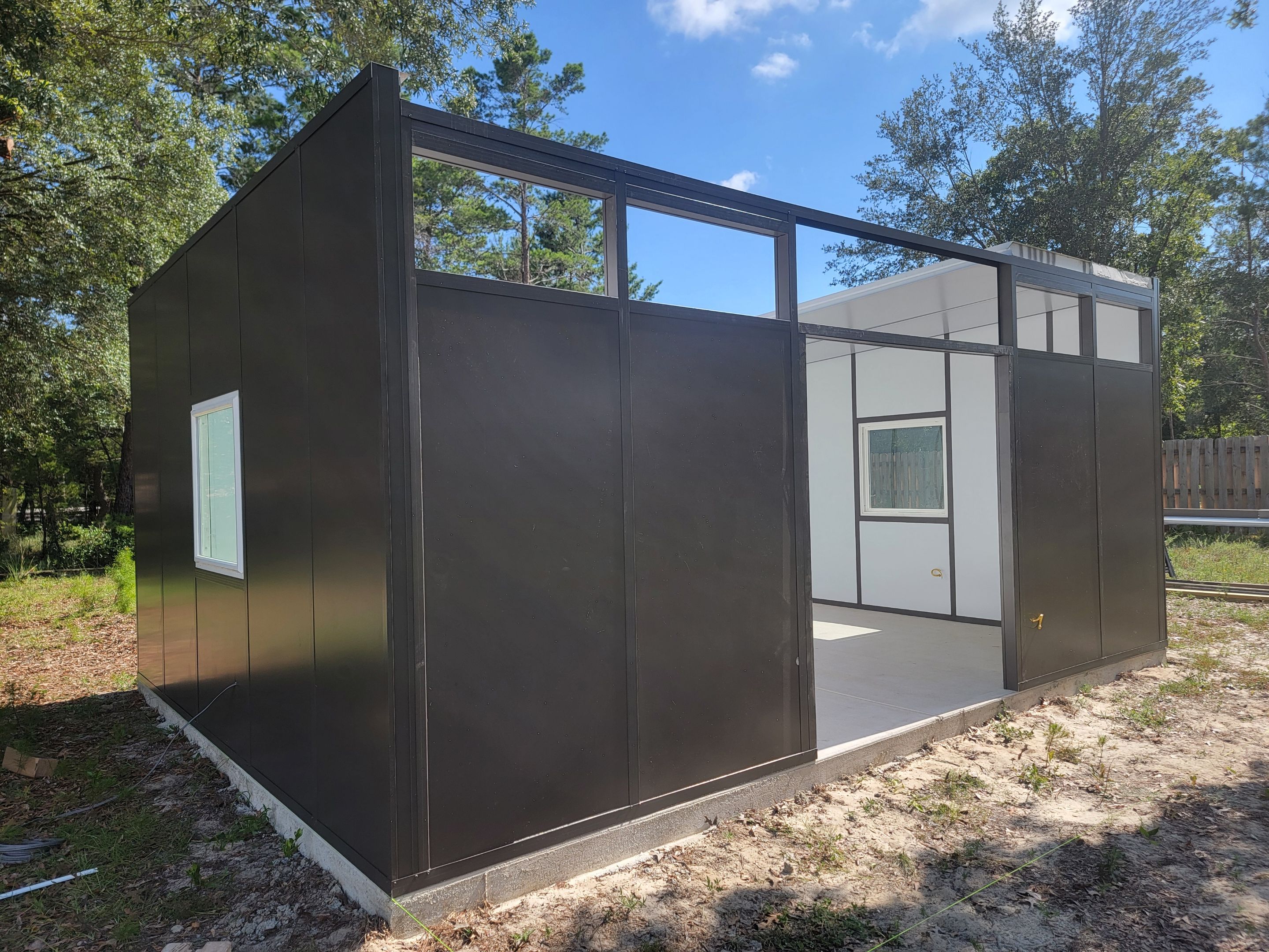 Modern Style Blockhouse in Navarre by Titan Sunrooms