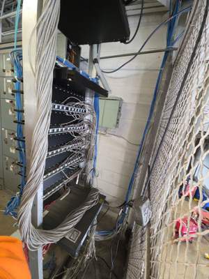 Structured cabling installation by CimaSolutions