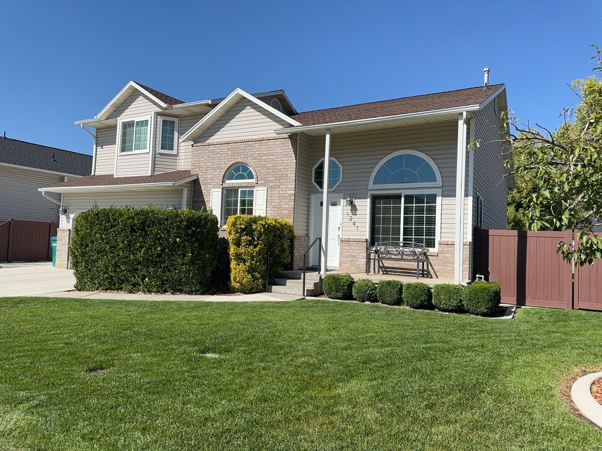Orem | Complete Vinyl Siding Upgrade & Gutters | Pebblestone Clay by Ideal Siding Utah