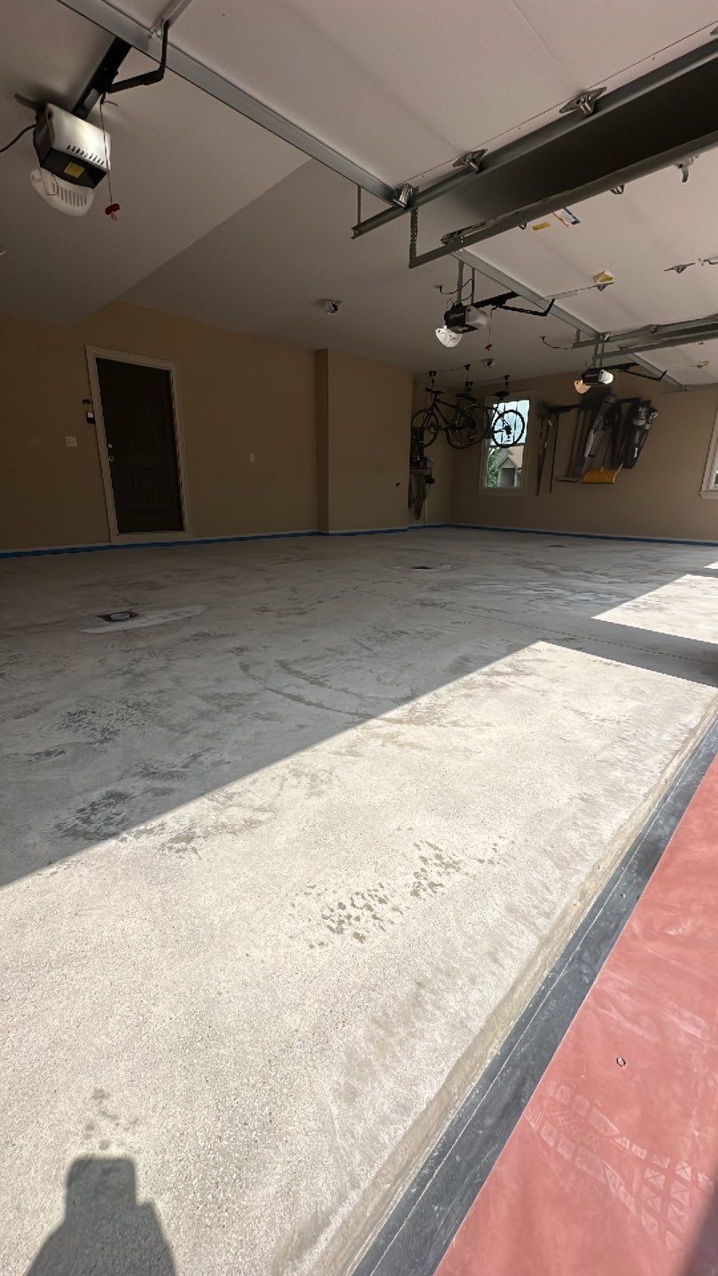 Large Patio + Garage Project in Moon Township by Floors in a Day, Inc