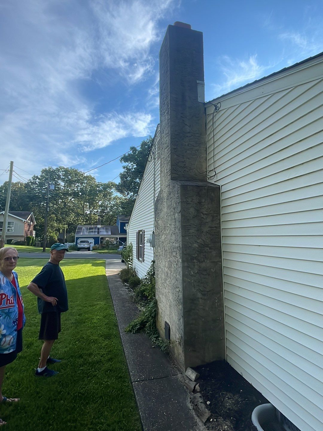 Fire Place Wash & House Wash by SJ Exterior