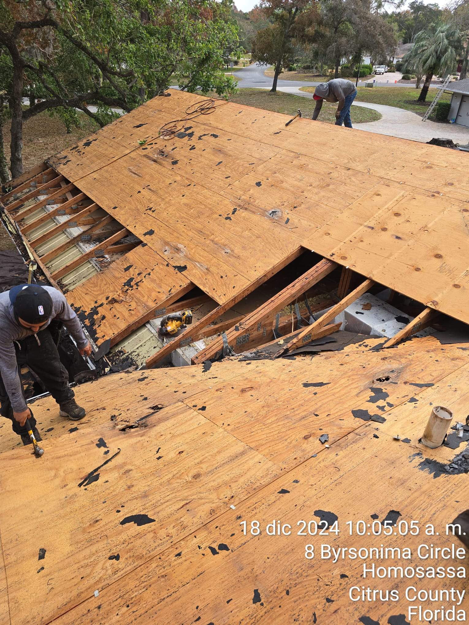 Residential Roofing Installation using Owen's Corning Shingles by RoofGuru AI
