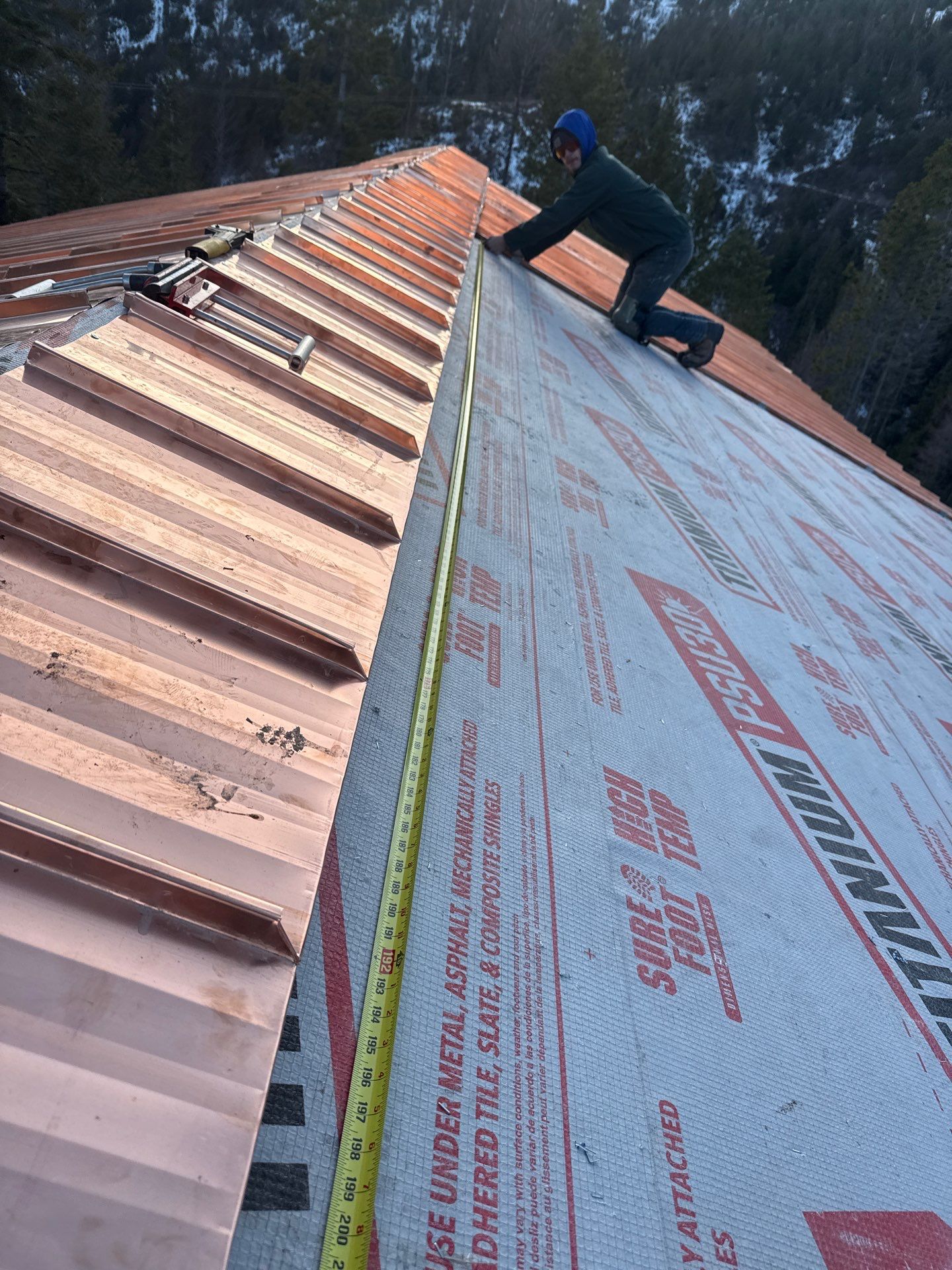 Zip Line Standing Seam  by Montana Roofing Solutions