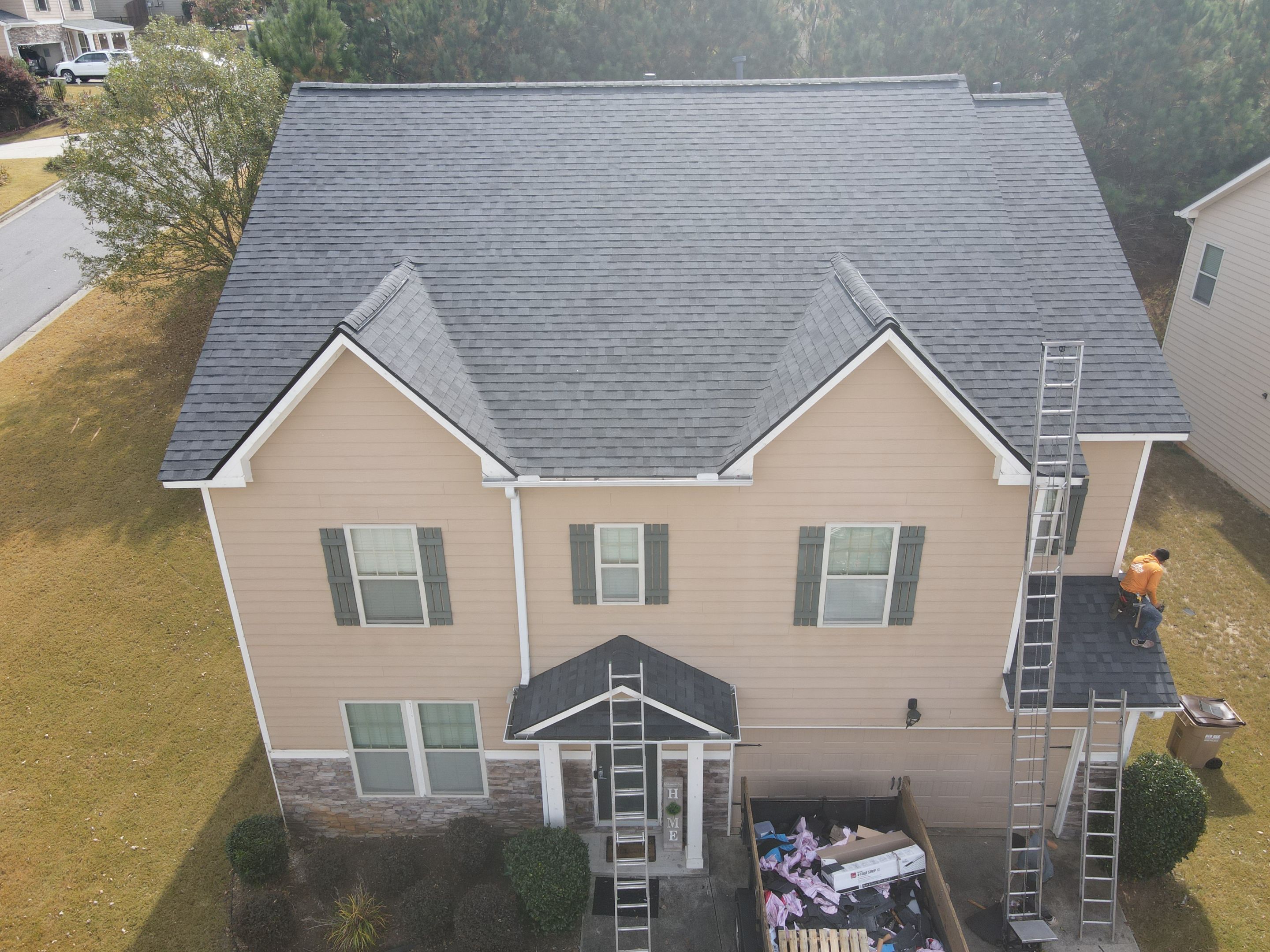 Residential Roofing Installation using Owens Corning by Inspector Roofing and Restoration