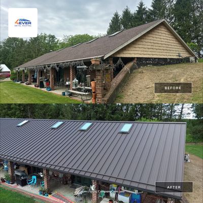 Standing Seam Project in Edgerton, OH