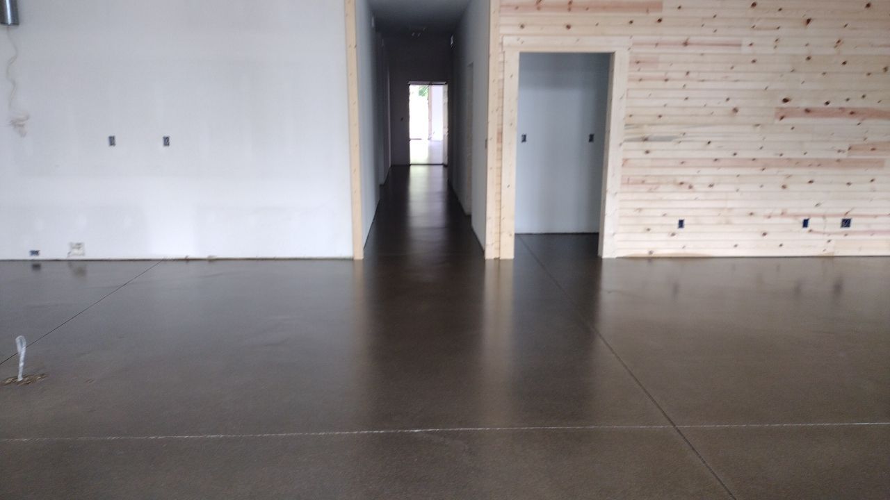 Stunning Residential Grind and Clear by Revival Concrete Coatings