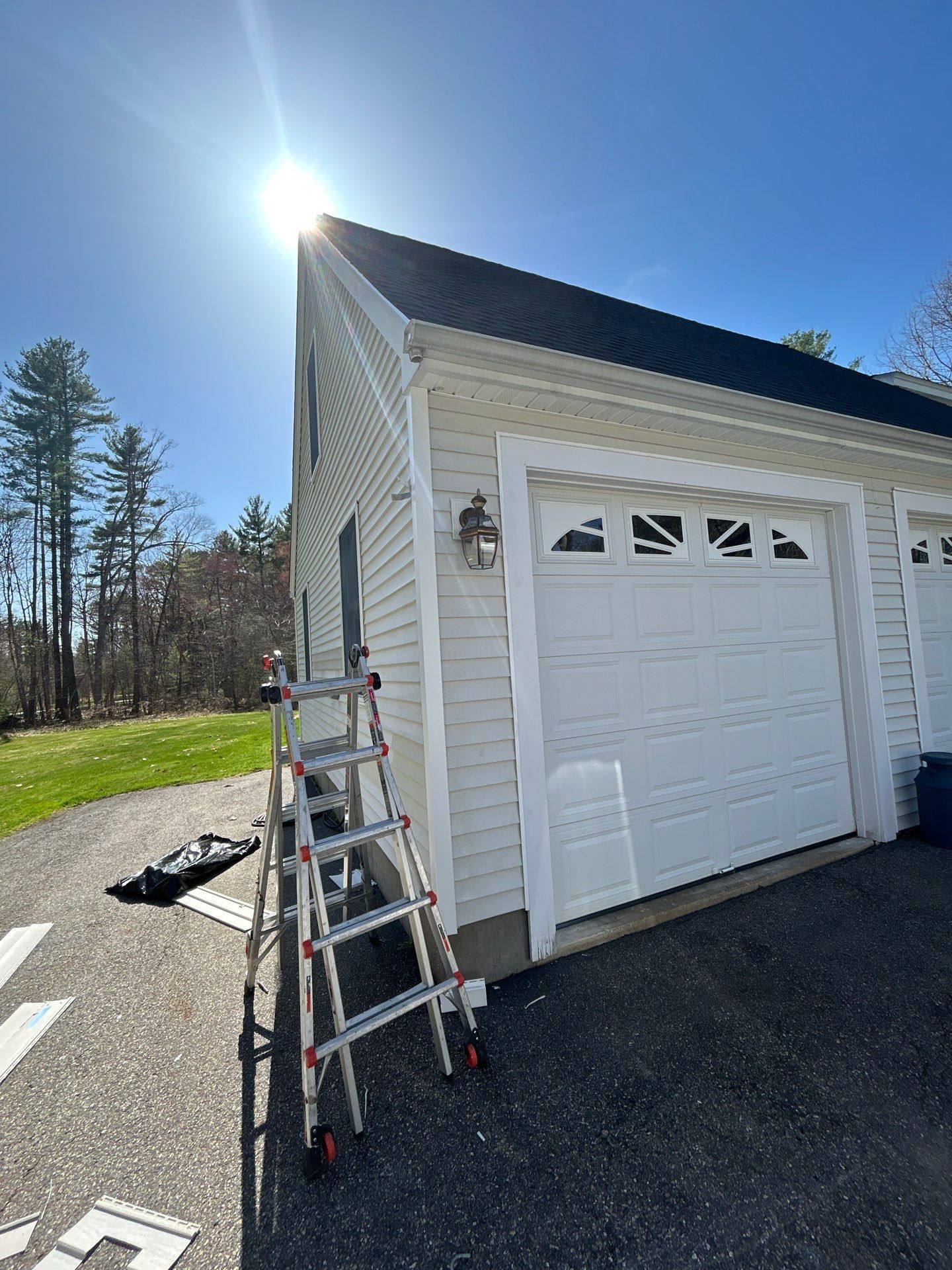 Vinyl Siding Repair with Spot Replacement by Mighty Dog Roofing of Greater Middlesex County