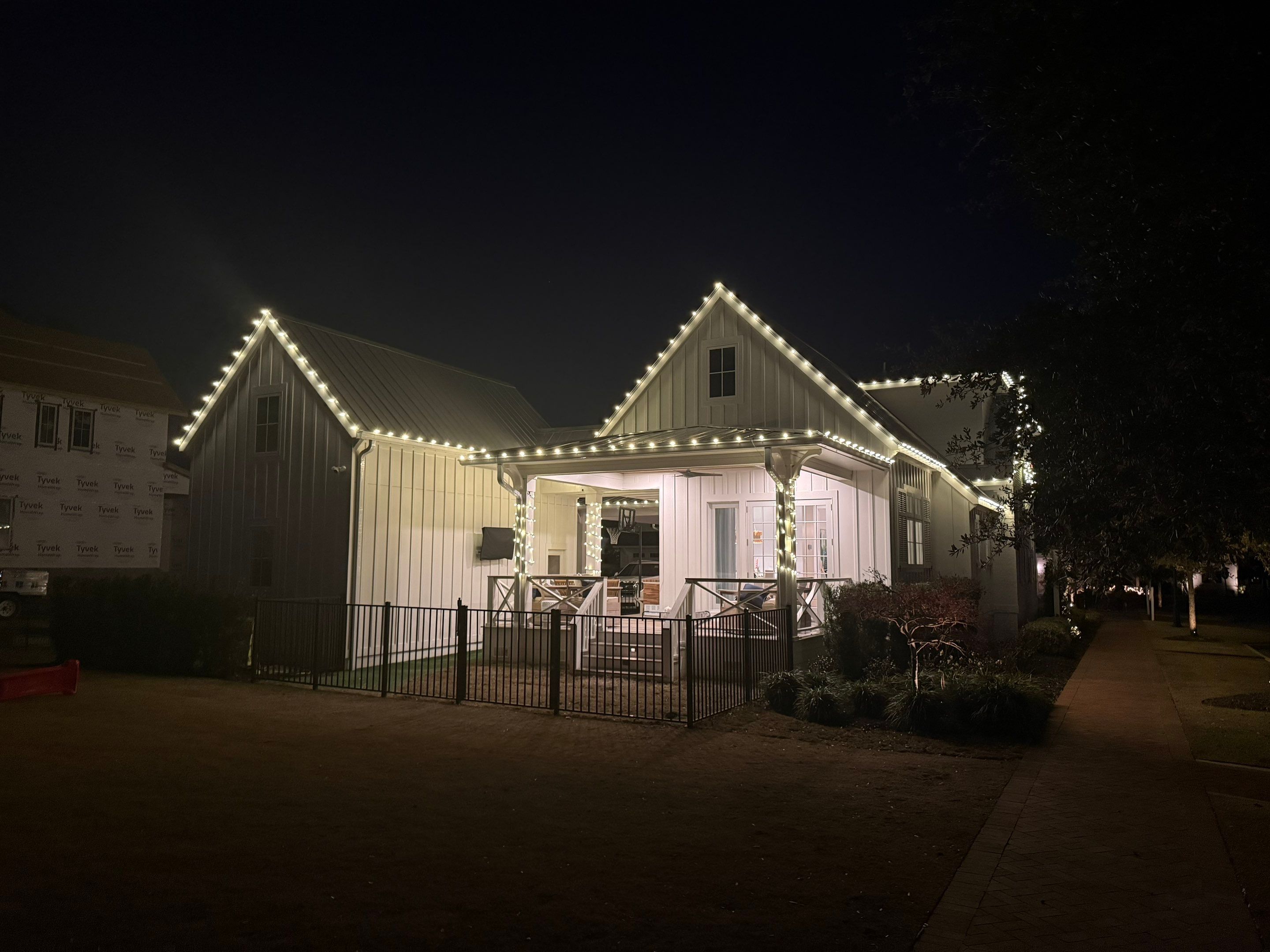 Christmas Light Installation-Airlie Rd by Shark Power Washing