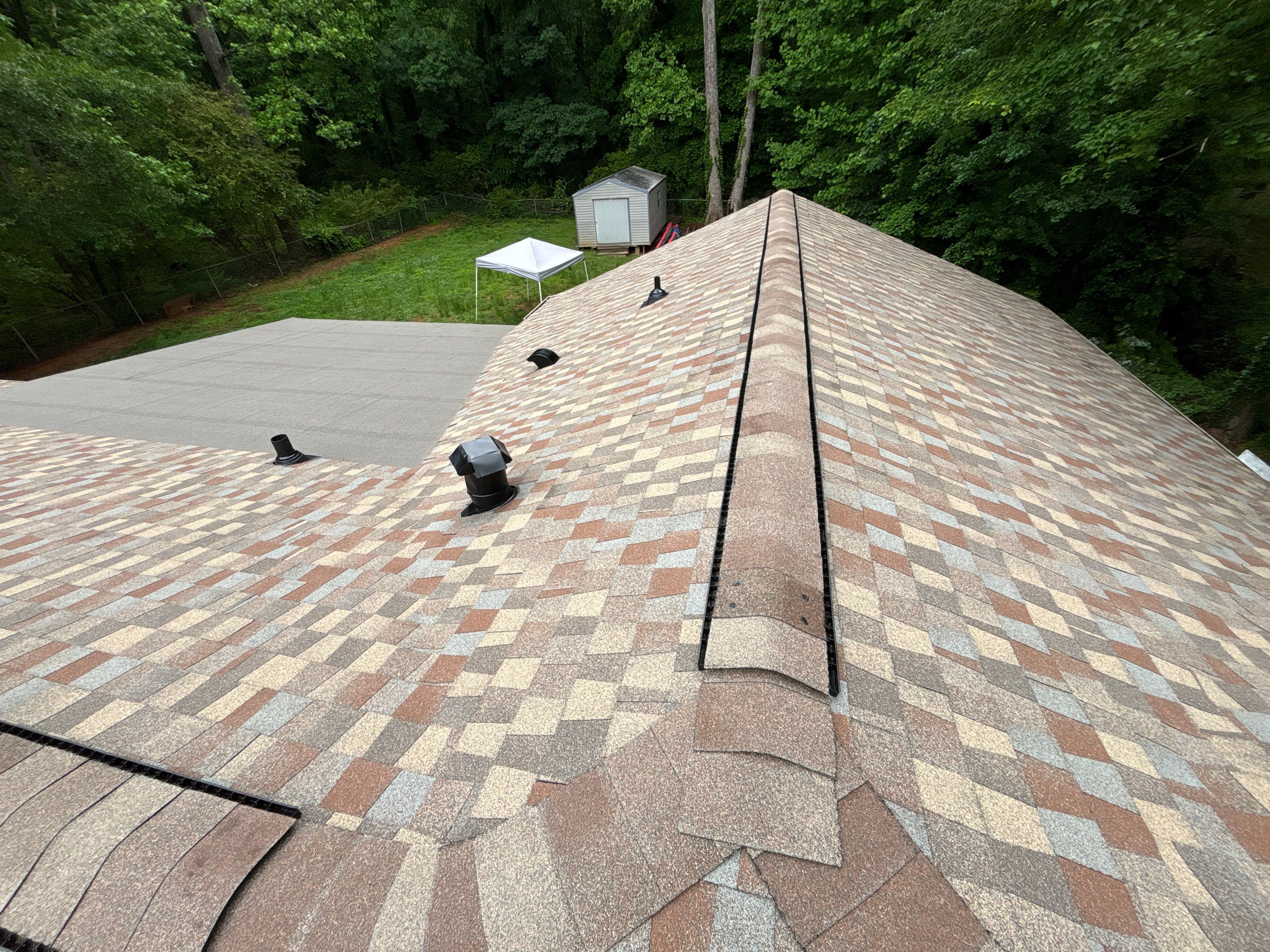 Roof replacement by Deerfield Roofing LLC
