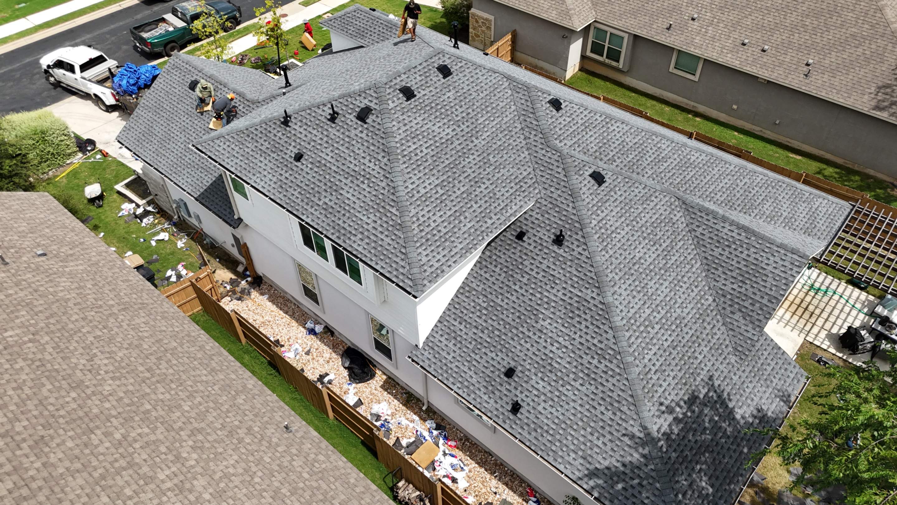 Pewter Gray - GAF Timberline HDZ by RoofsOnly.com