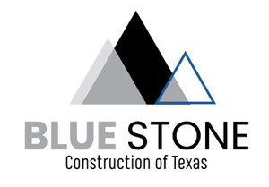 Logo for Blue Stone Construction of Texas