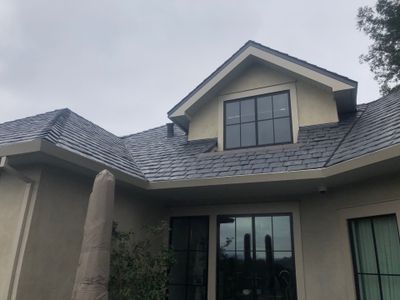 Residential Roofing Installation using Slate