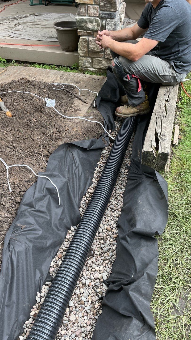 Richard’s Sump Pump Discharge Line Fix by Waterproofing Northeast