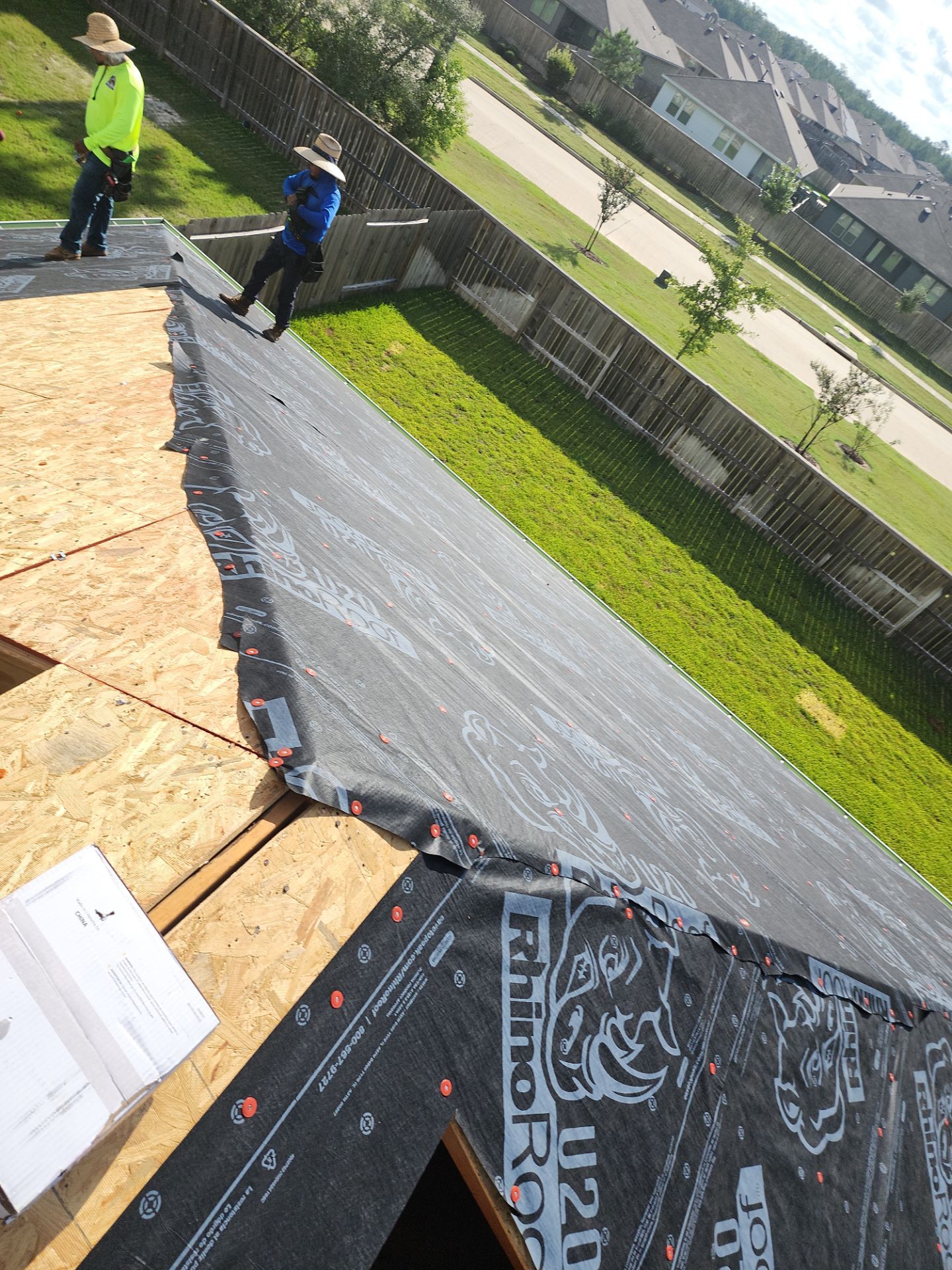 Residential Roofing Installation using Owen's Corning Duration (Lifetime) Shingles by Roof Repair Company