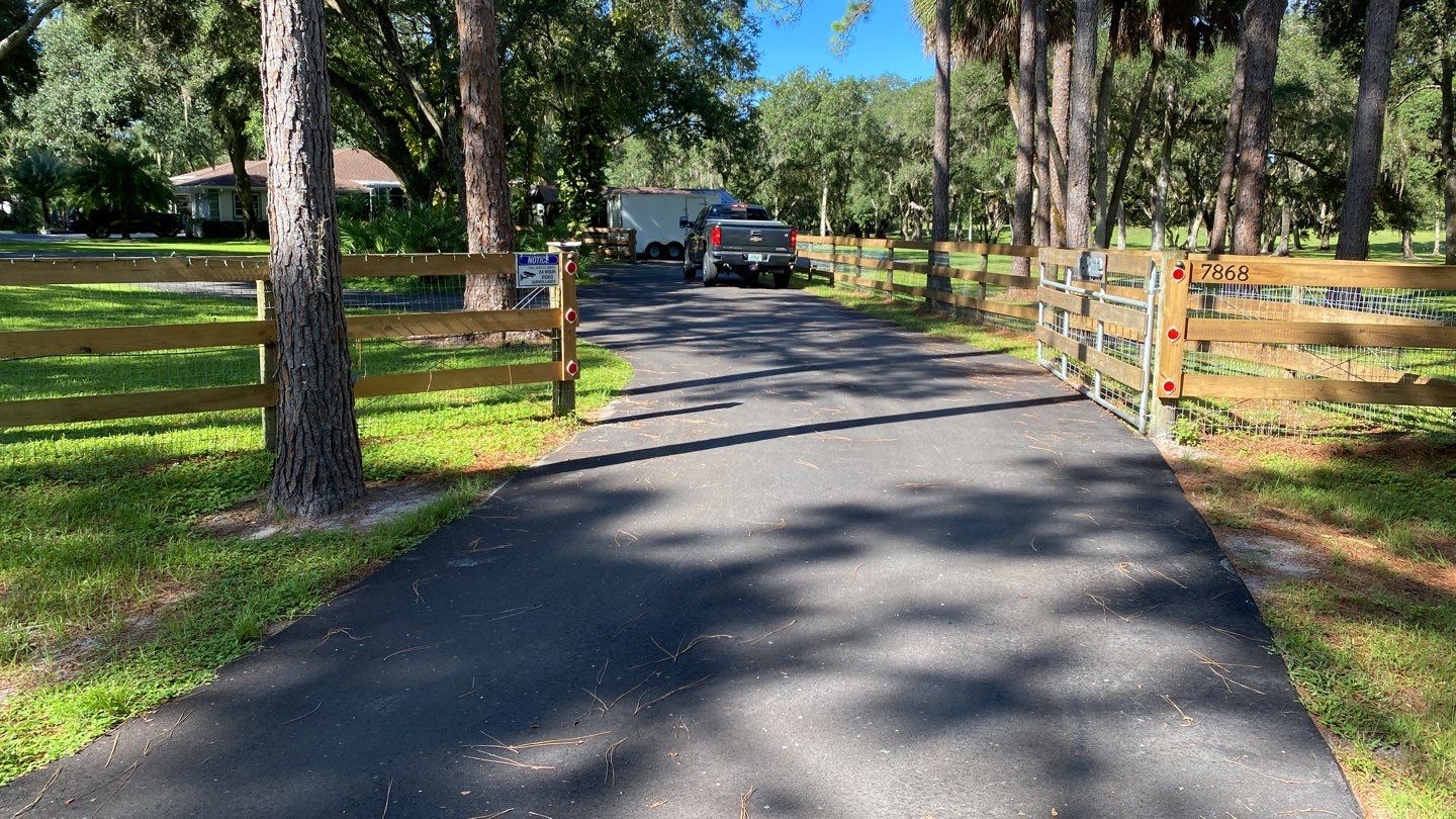 Sarasota, FL Entry Gate with Liftmaster Gate Operator  by Asap fence and gates, LLC