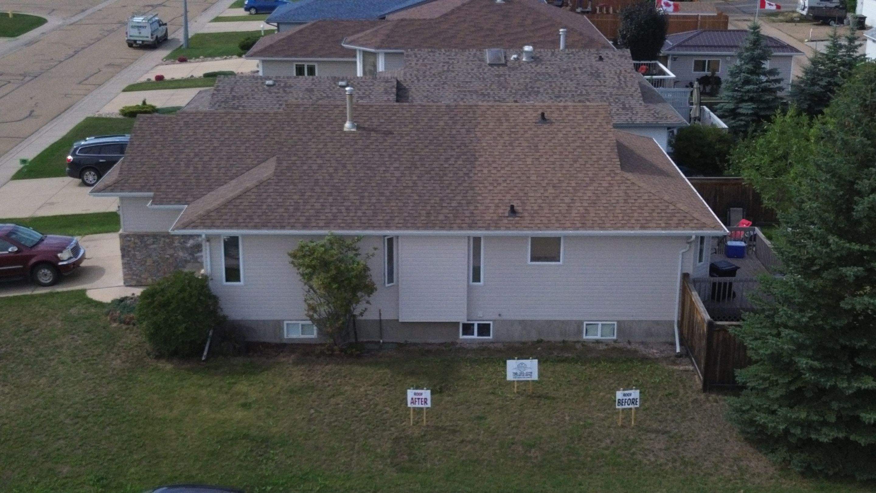 Project in Camrose by ADL Roof Revival