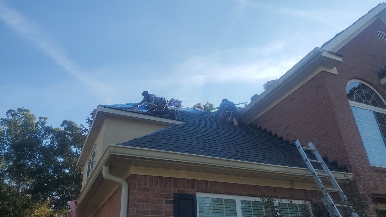Residential Roofing Installation using Owens Corning by Inspector Roofing and Restoration