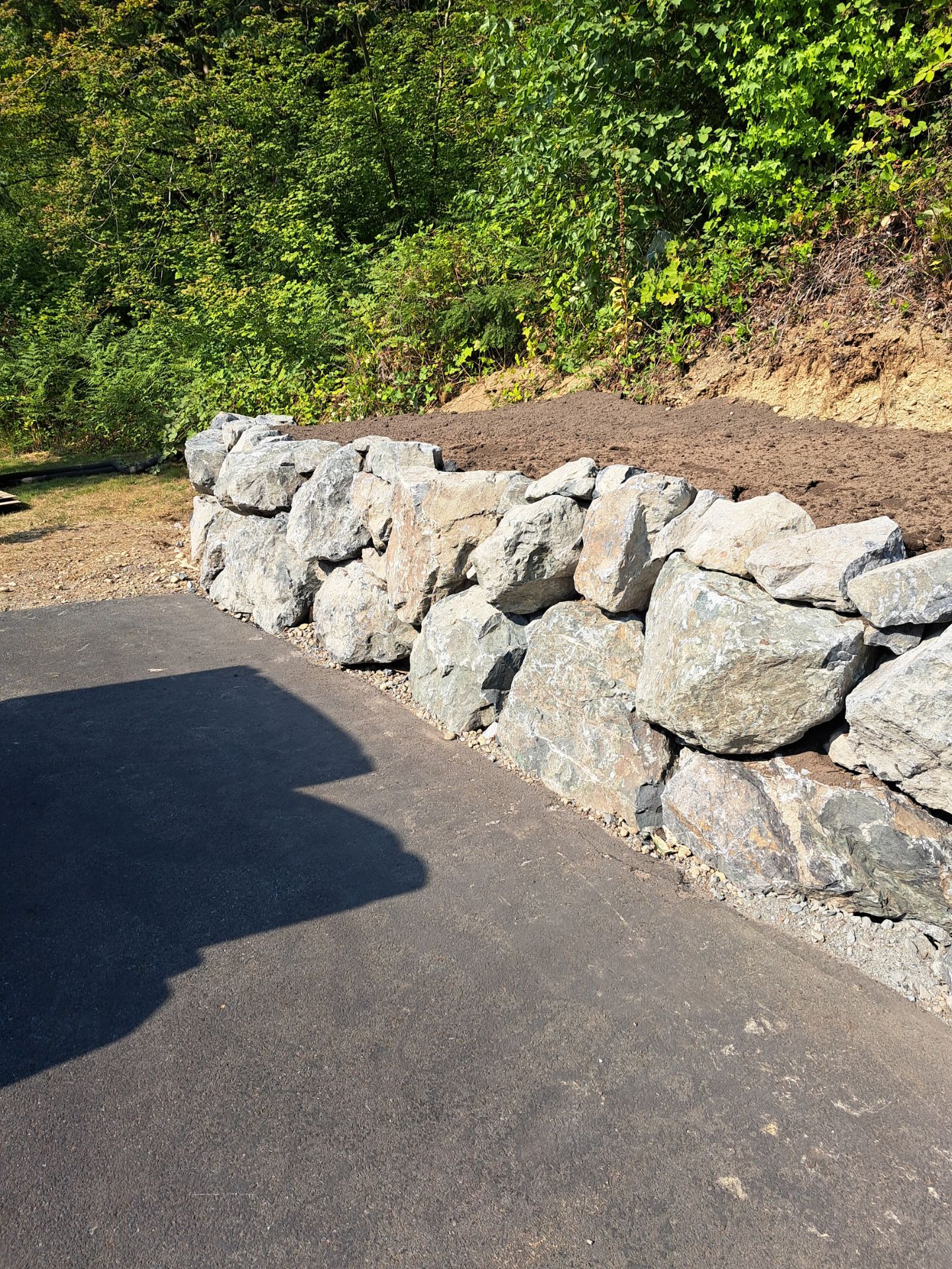 Jim | Rockery Wall, Landscaping, Road Repair & Sealcoating by Jireh Asphalt & Concrete Inc 