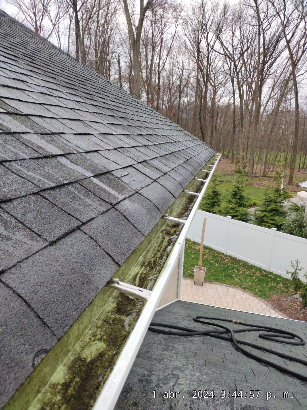 Comprehensive Residential Gutter Cleaning and System Flush in Wayne by NJ Home Maintenance Services
