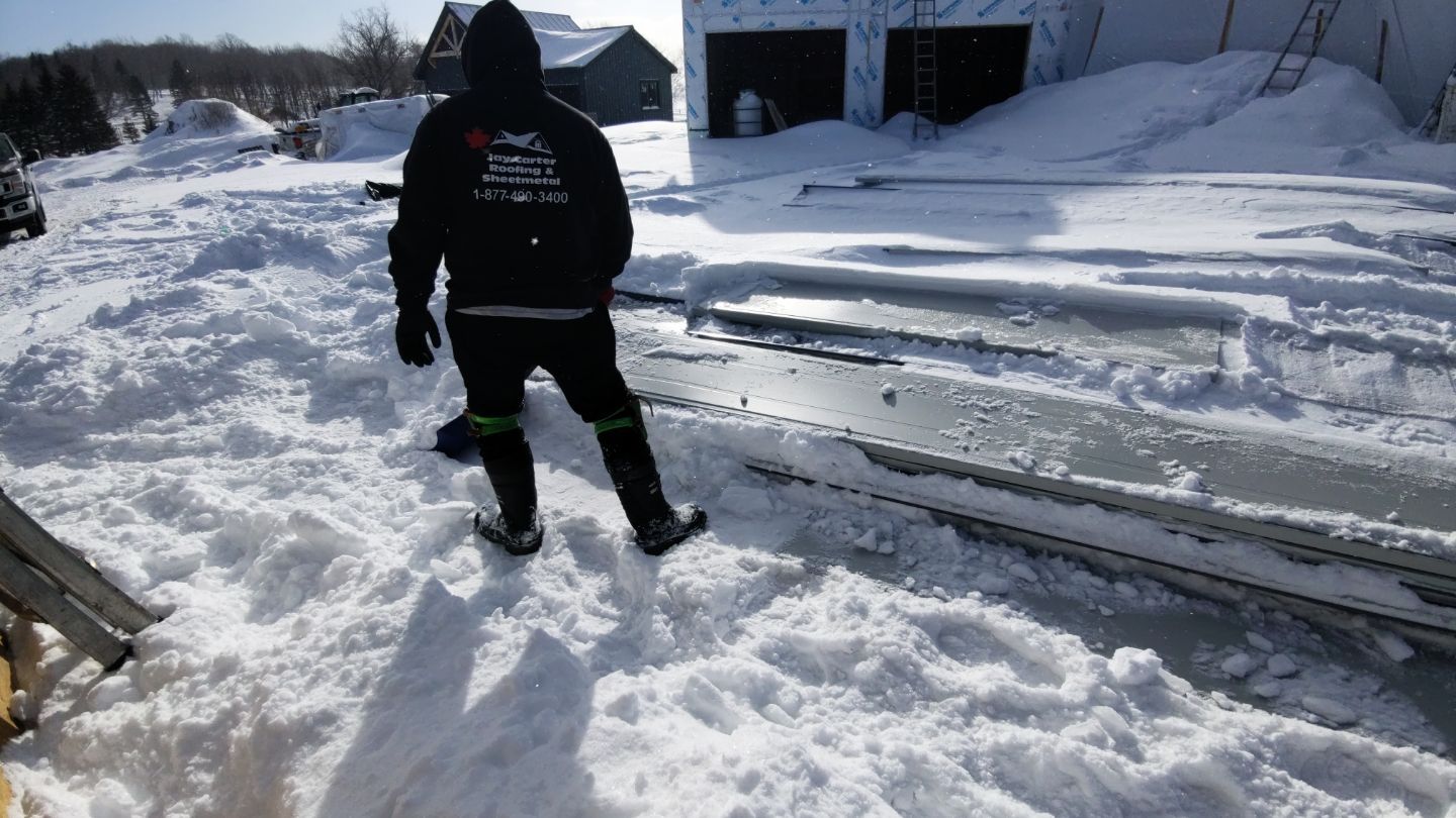 Custom Home Roofing – Blue Mountain by Jay Carter Roofing & Sheet Metal