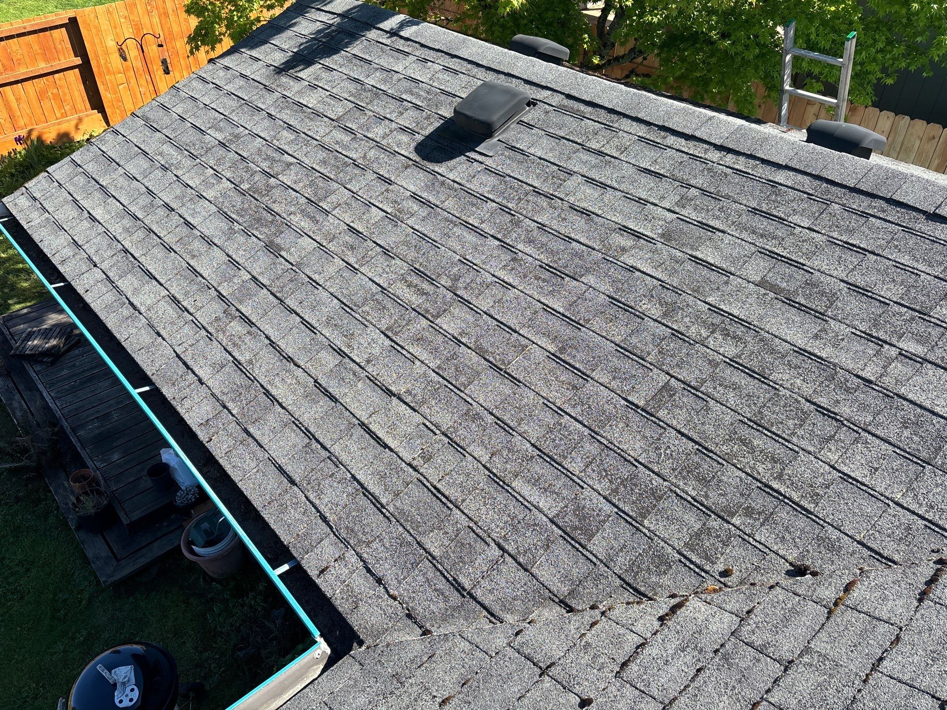 Residential Reroof using Owens Corning Duration Shingles in Sierra Gray. by BEST Roofing & Waterproofing