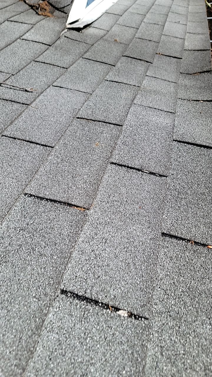 Brand: Atlas Pinnacle Color: Pristine Sunset Drip: White by Eagle Eye Roofing