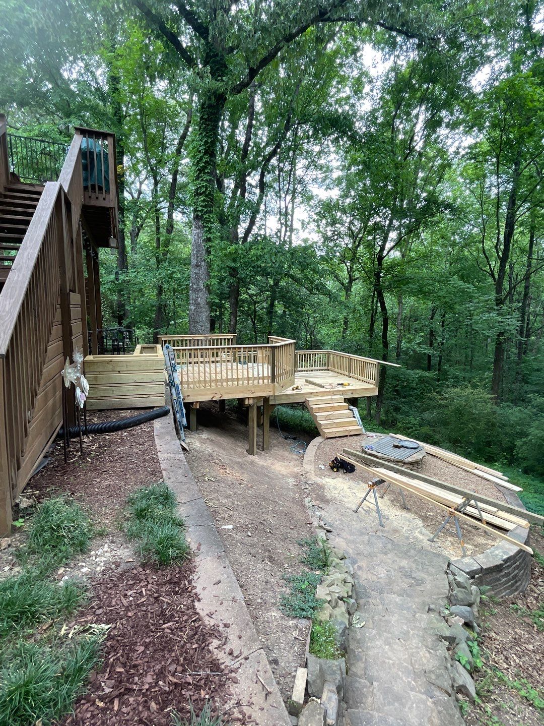 Riverchase - Tiered Deck by Pillar and Pine