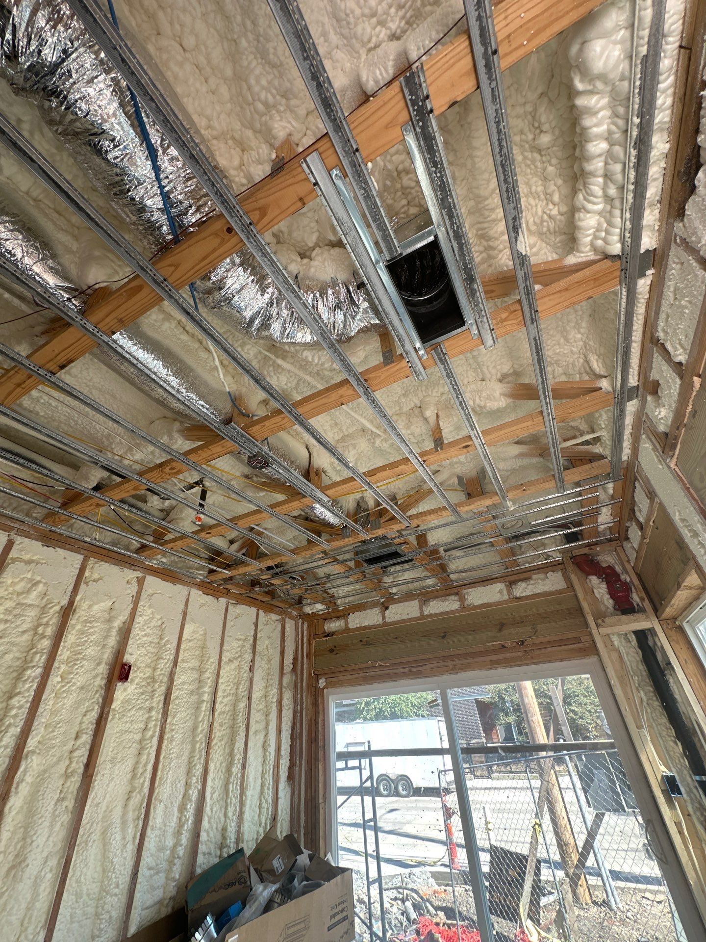 🏢 Full Foam Envelope on This Dallas Multi-Family Build by Apex Insulation Solutions