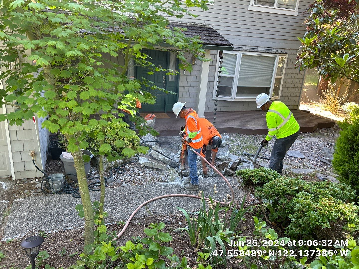 Kate | Concrete Driveway & Walkway by Jireh Asphalt & Concrete Inc 