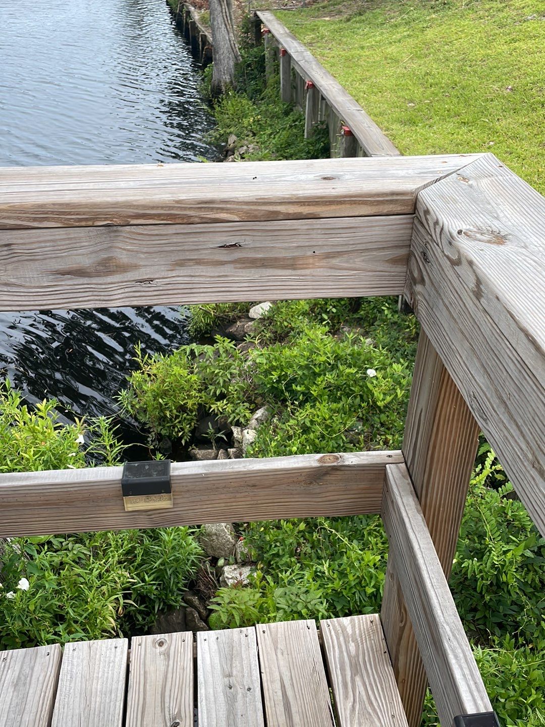 Dock using Wood Sealant by DuraSeal
