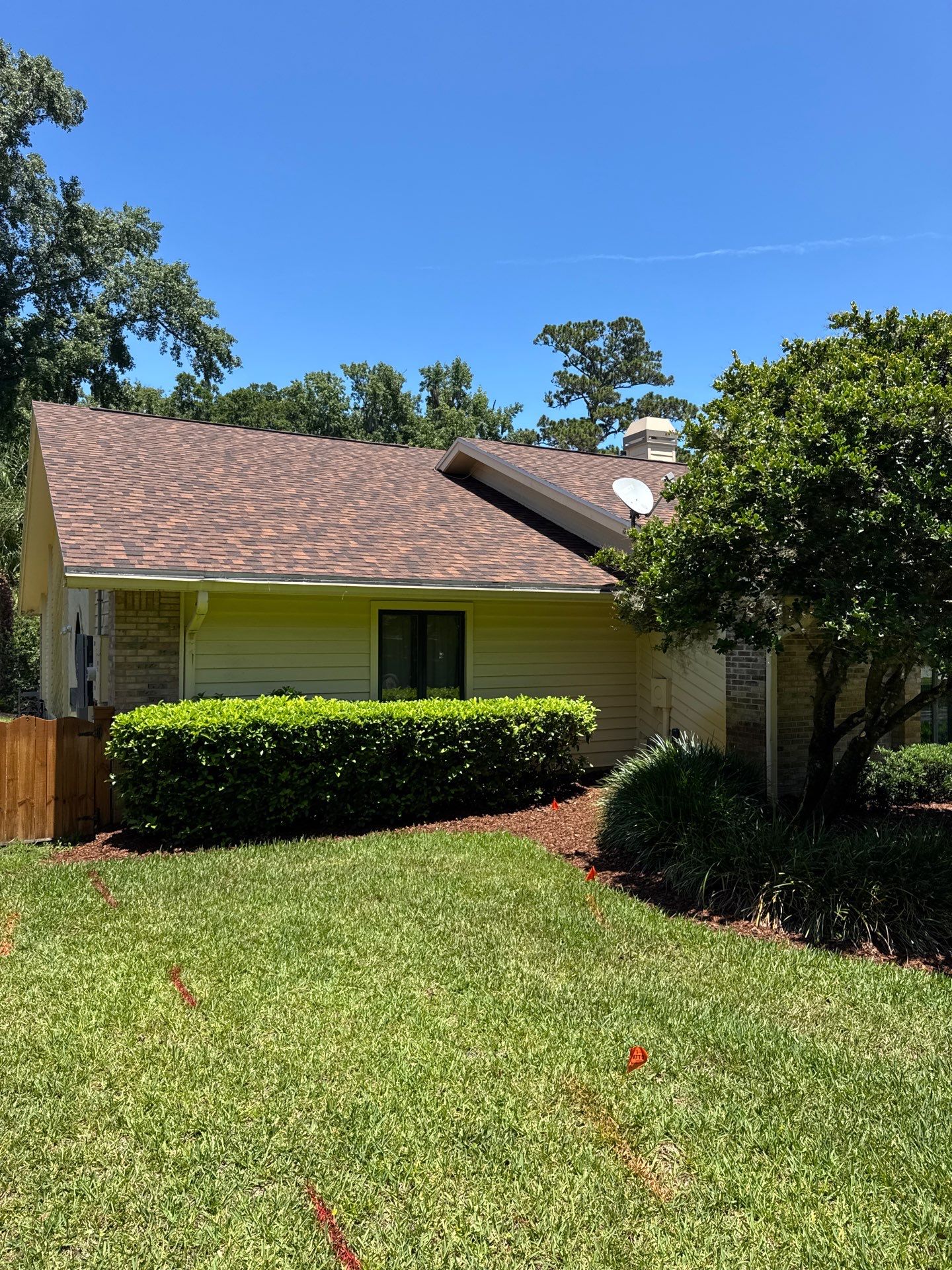 Deerwood Resident | Pine Bark Install & Clean-Up by ProGreen Services